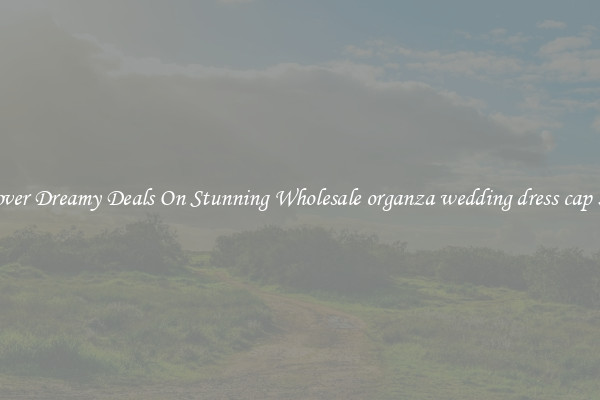 Discover Dreamy Deals On Stunning Wholesale organza wedding dress cap sleeve