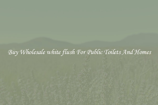 Buy Wholesale white flush For Public Toilets And Homes